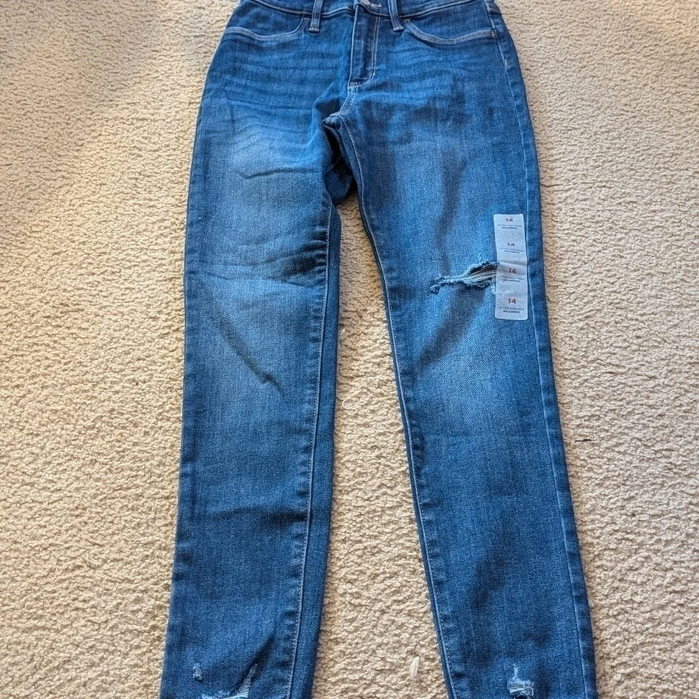 New with Tags Old Navy Ballerina Jegging Adjustable Waist Jeans Size 14